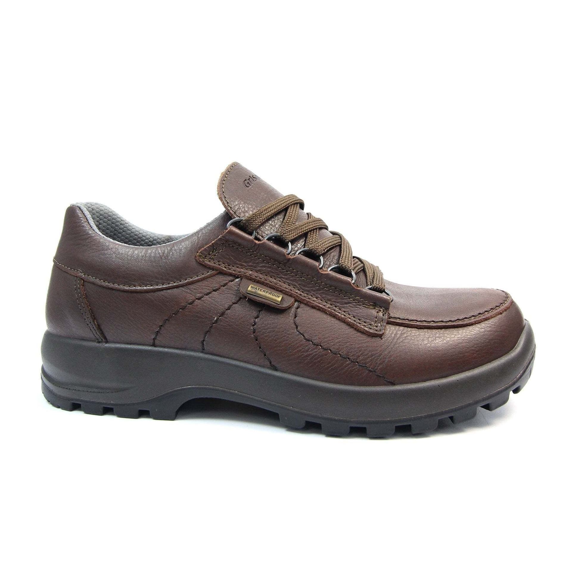 GriSport Grisport Men's Kielder Grain Leather Walking Shoes in Brown