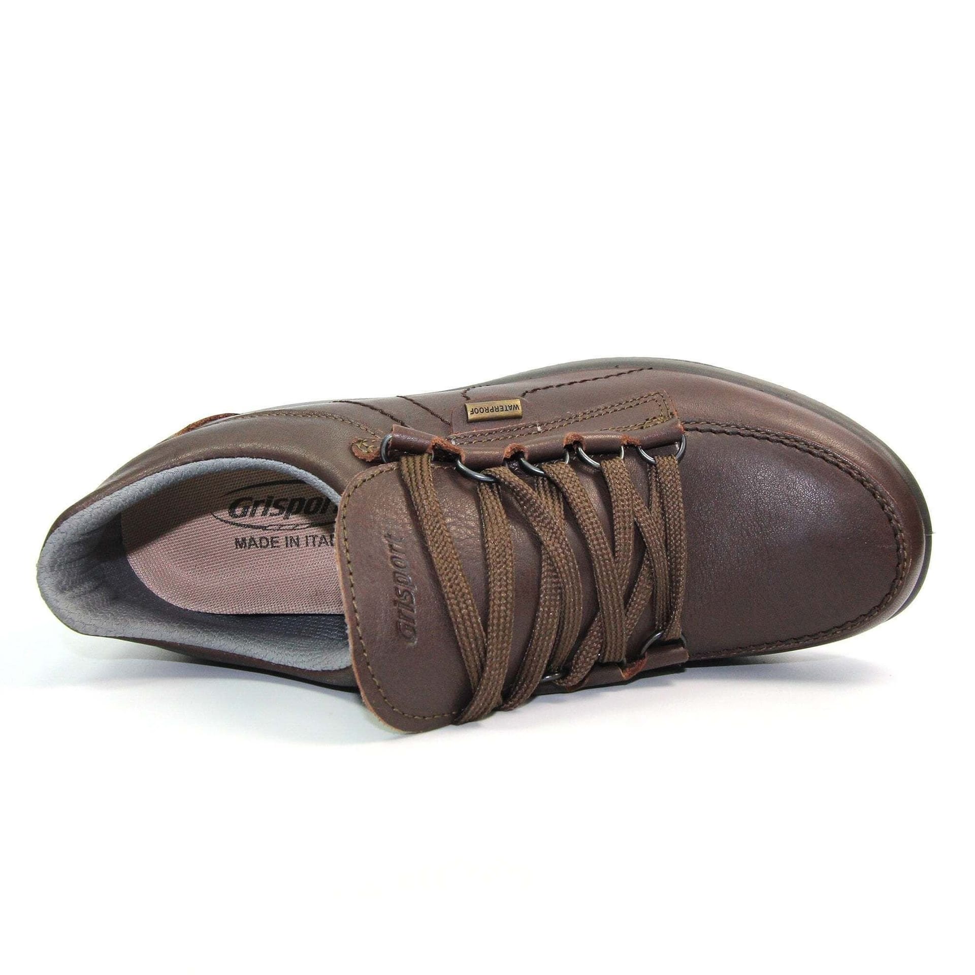 GriSport Grisport Men's Kielder Grain Leather Walking Shoes in Brown - 4