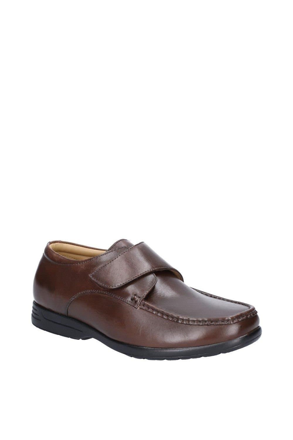 Fleet & Foster Fleet & Foster Men's 'Fred' Classic Touch Fastening Shoes in Brown