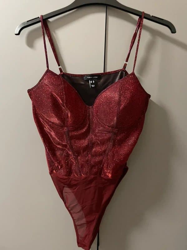 New Look Glitter Bodysuit