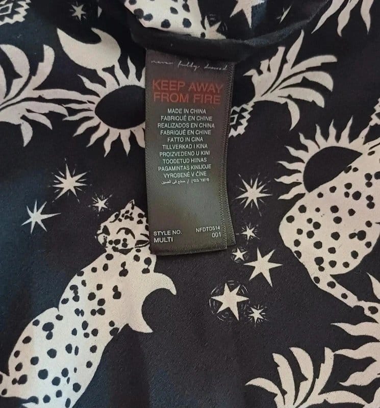 Never Fully Dressed Multicolour Tiger Print Shirt