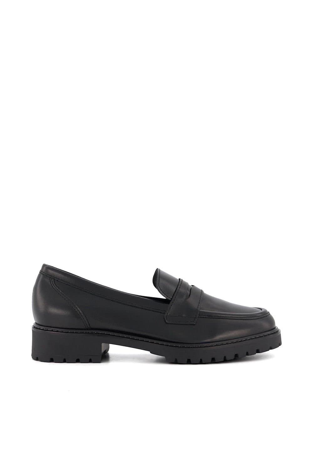 Dune London Dune London Women's 'Gild' Leather Loafers in Black