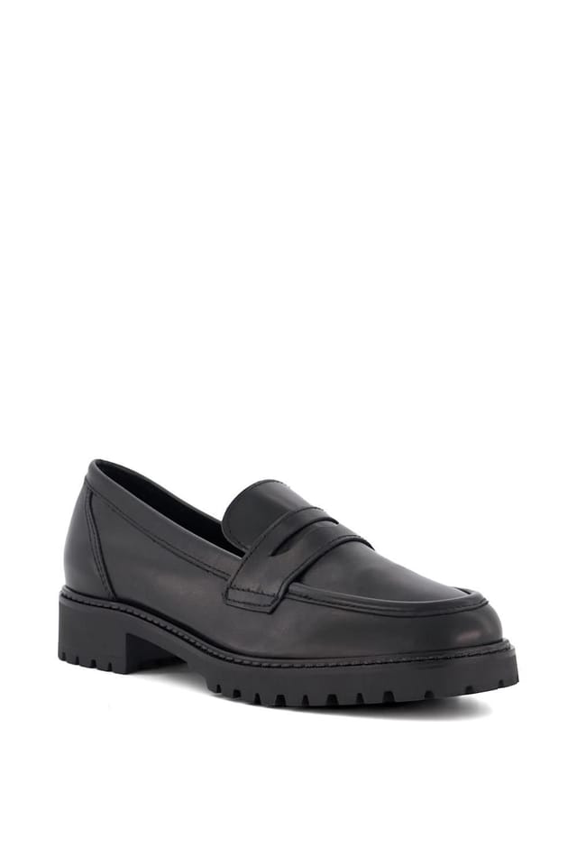 Dune London Dune London Women's 'Gild' Leather Loafers in Black - 2