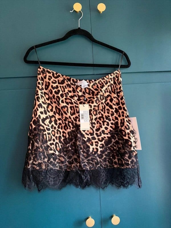 Never Fully Dressed Leopard Print Short Skirt