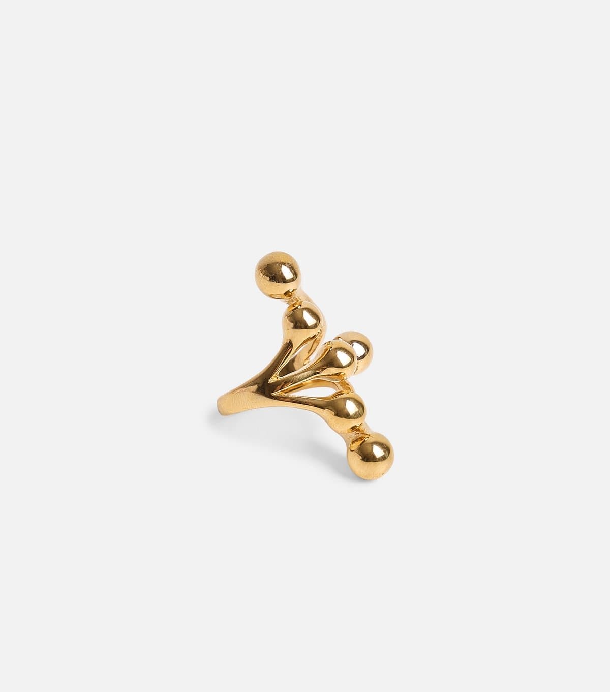 Public Desire Gold Tone Ball Detail Ring Public Desire New Look