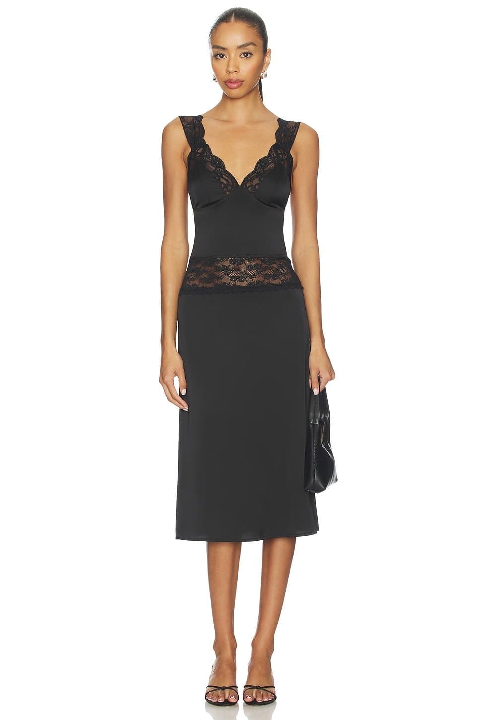 revolve Georgianna Lace Midi Dress