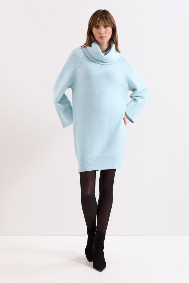 Phase Eight Phase Eight Women's Dahlie Sweater Dress in Turquoise - 3