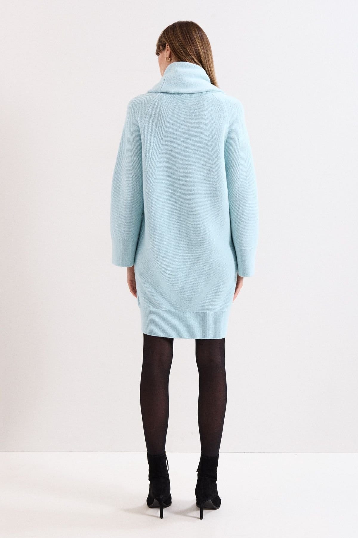 Phase Eight Phase Eight Women's Dahlie Sweater Dress in Turquoise - 4