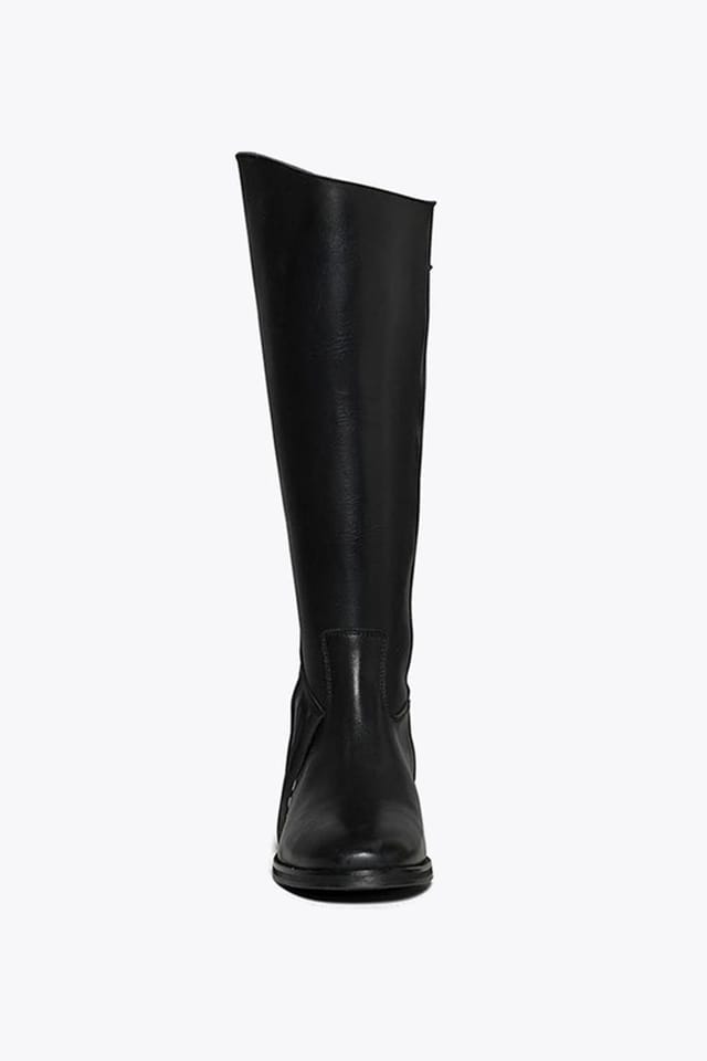 Steve Madden STEVE MADDEN Women's 'Nigella Boot Black' Leather Boots in Black - 3