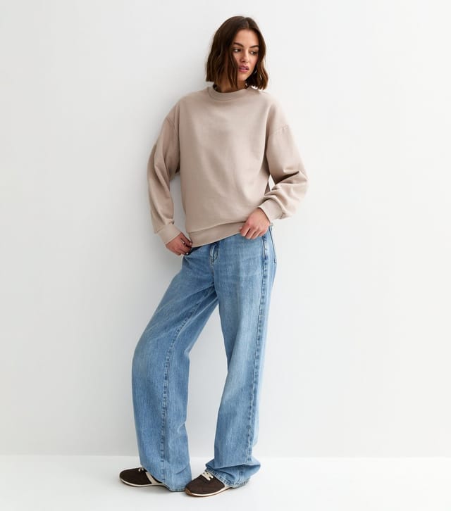 New Look Women's Mink Crew Neck Sweatshirt New Look - 2