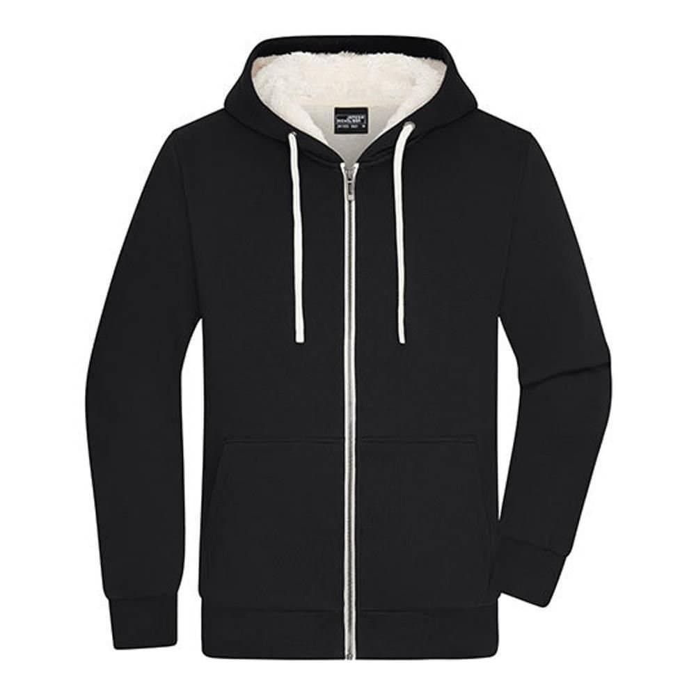 James and Nicholson James and Nicholson Men's Doubleface Jacket in Black