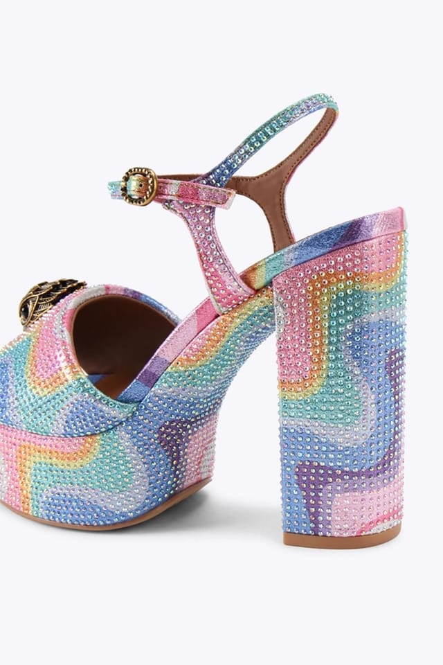 Kurt Geiger London Kurt Geiger London Women's 'Kensington Platform Sdl' Fabric Heels - 3