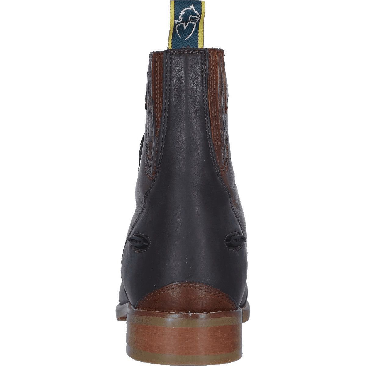 Moretta Moretta Women's Viviana Zip Leather Paddock Boots in Brown - 2