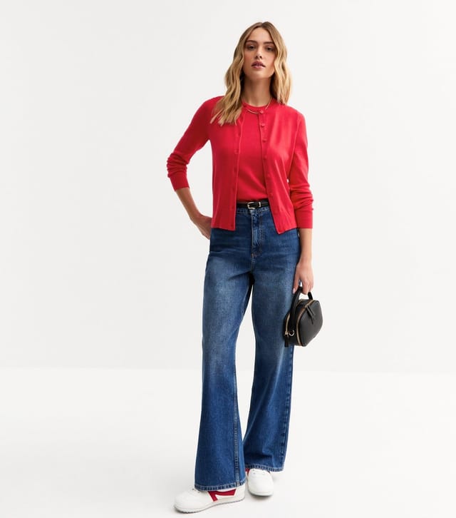 New Look Women's Red Knit Sleeveless Top New Look - 3