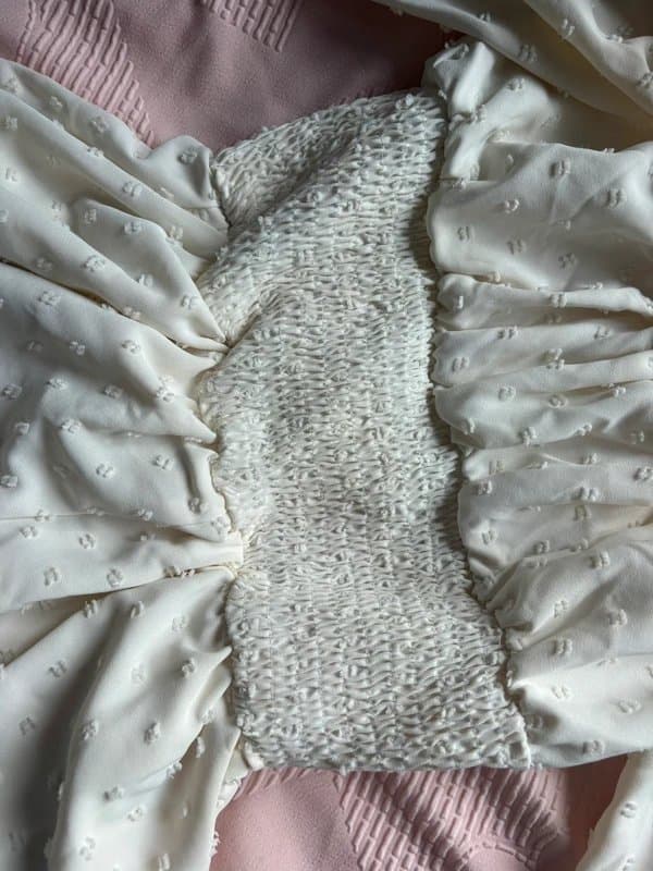 ASOS White jumpsuit dress