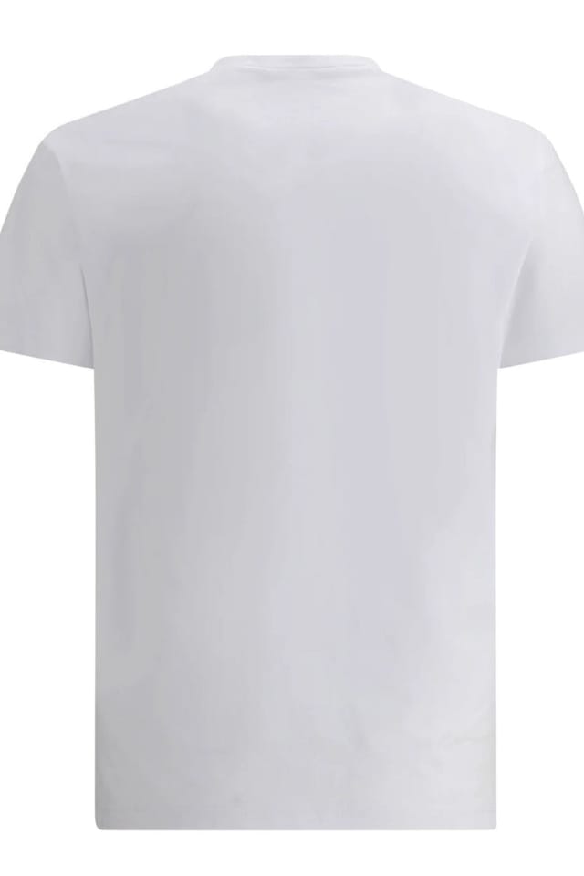 Dsquared2 Dsquared2 Men's Milano Logo T-Shirt Print White Ochre - 3