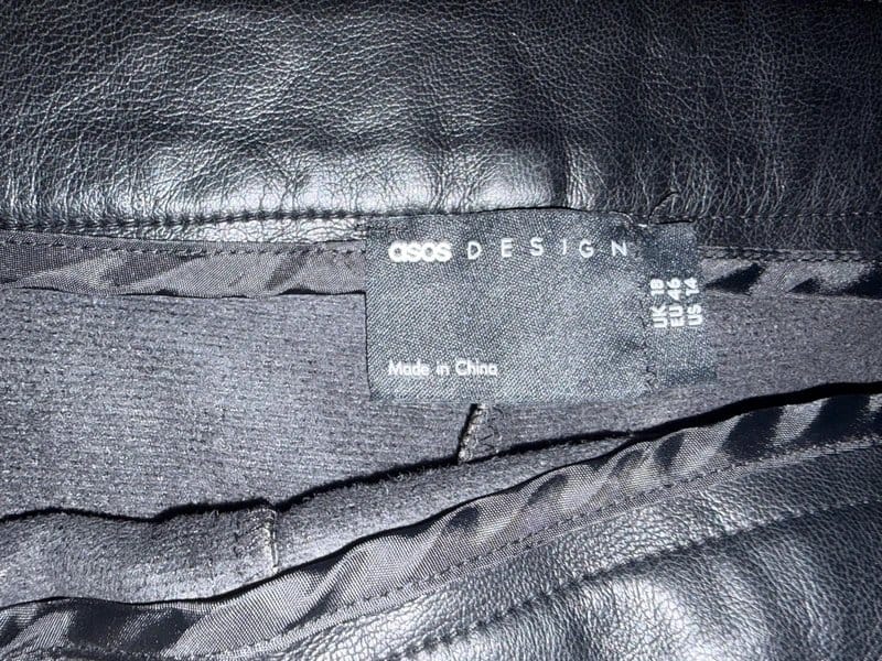 ASOS Design ASOS Leather Skort- size 18 - 1