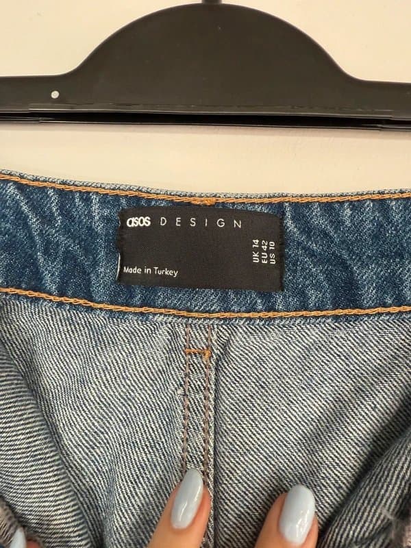 ASOS ASOS Design Denim Shorts 14