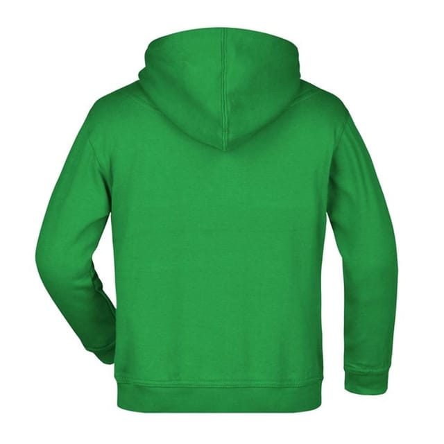 James and Nicholson James and Nicholson Men's Moisture Wicking Hoodie in Bottle Green - 2