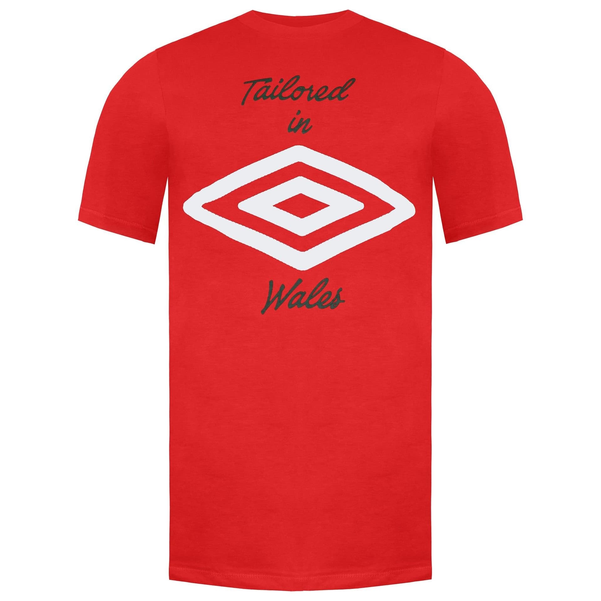 Umbro Umbro Men's Tailored In Wales Red T-Shirt