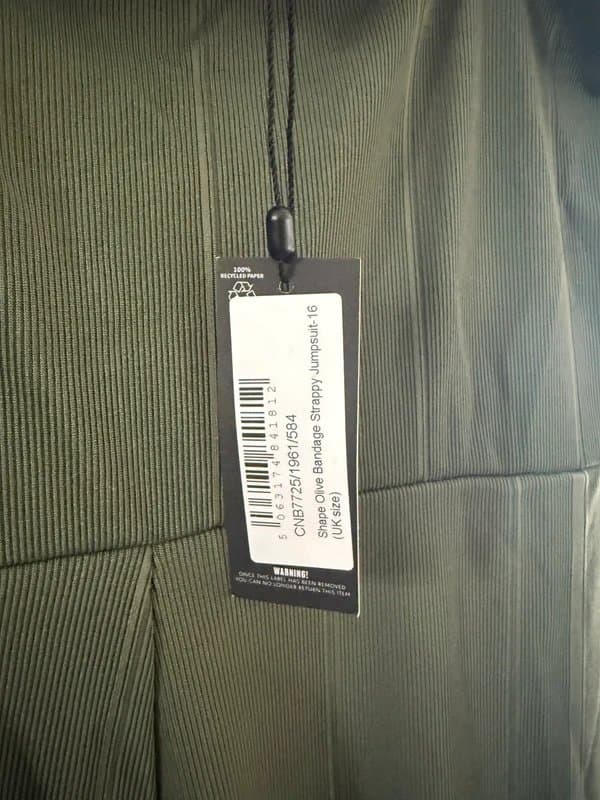 PLT Olive green jumpsuit