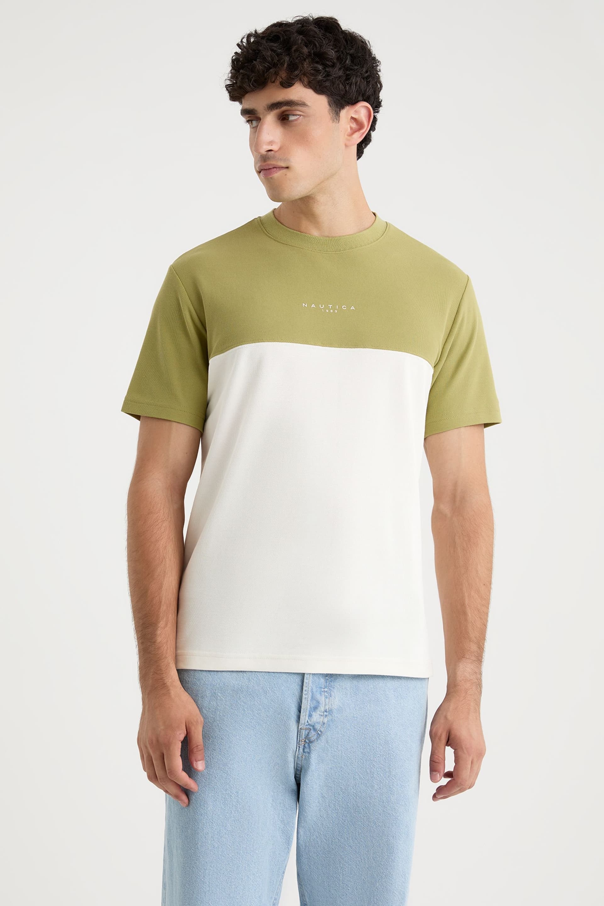 Nautica Nautica Men's Coleman T-Shirt in Olive