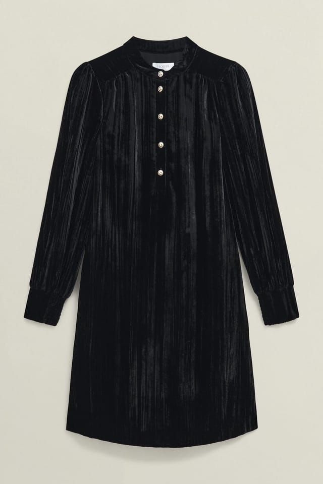 Hobbs London Hobbs London Women's Sienna Dress in Jet Black - 2