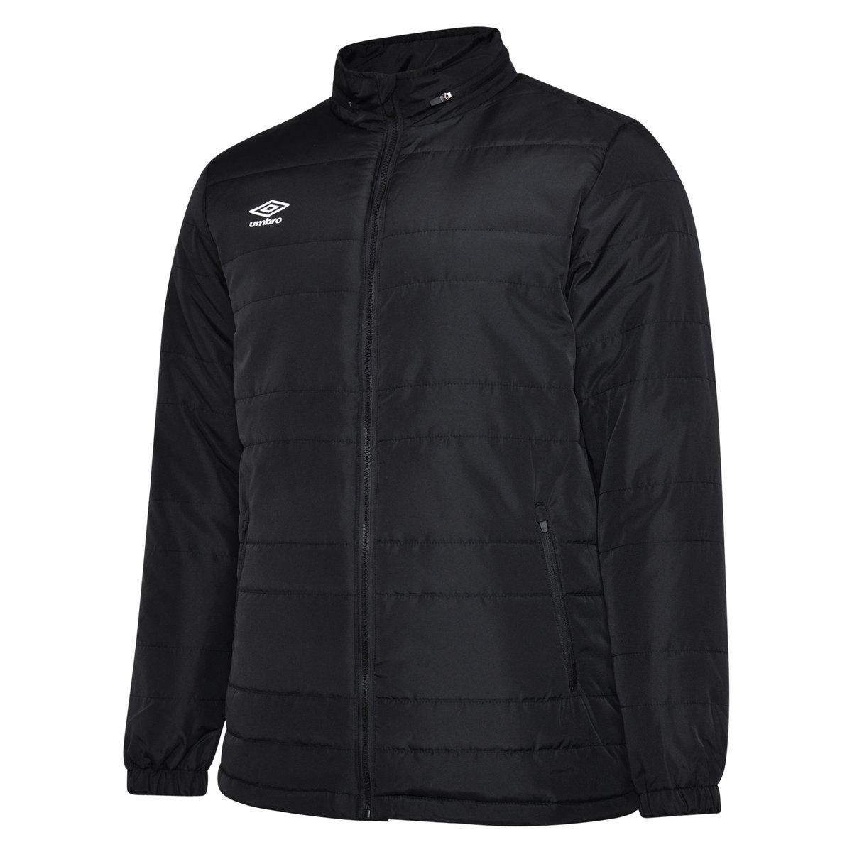 Umbro Umbro Men's Club Essential Bench Jacket in Black - 1