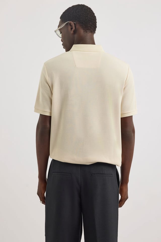 Nautica Nautica Men's Tandra Polo Shirt in Ivory - 2