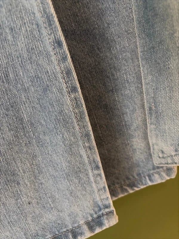 Denim Never fully dressed wrap denim skirt