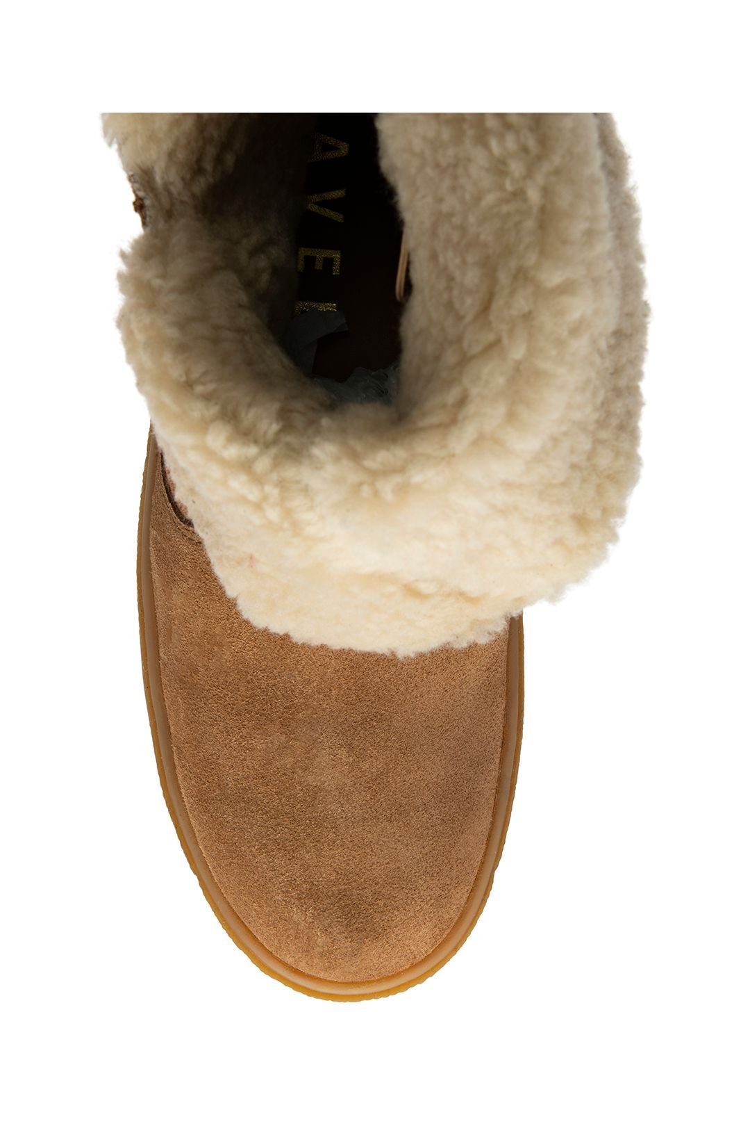 Ravel Ravel Women's 'Burley' Suede Flat Ankle Boots in Tan - 4