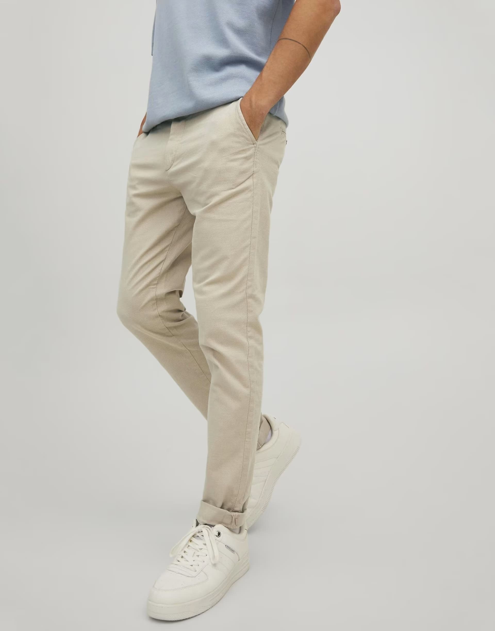 ASOS Jack & Jones Marco tapered pant in grey