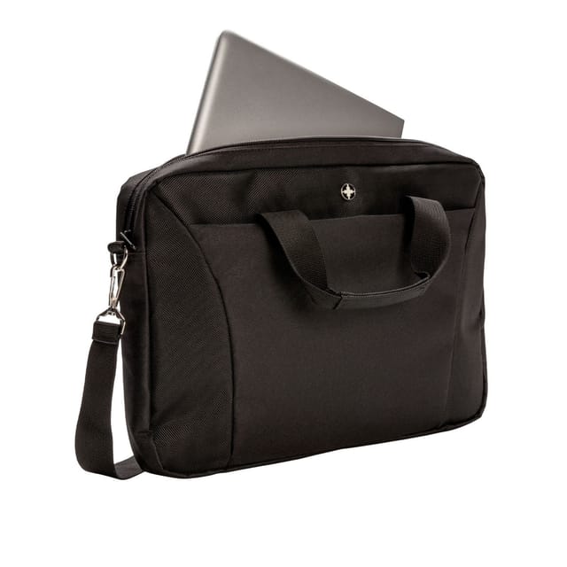 Swiss Peak Swiss Peak Men's Laptop Bag in Black - 3