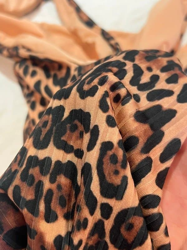 ASOS Design ASOS Design Leopard Print Swimming Costume