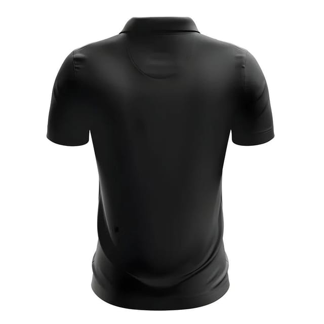 Mynamar Mynamar Men's Mens Football Polo Shirt Black - 2