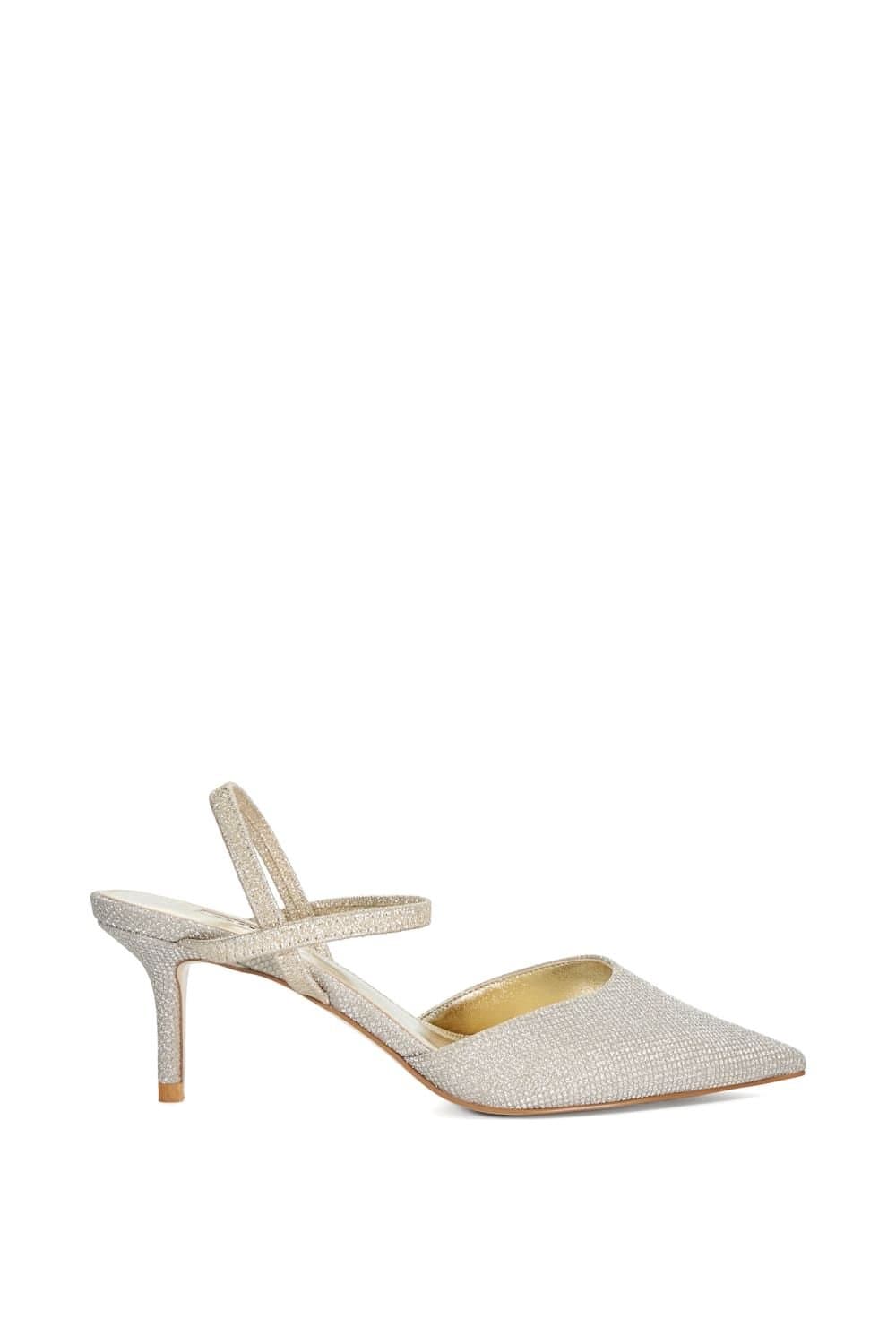 Dune London Dune London Women's Wide Fit 'Classical' Strappy Heels in Blue