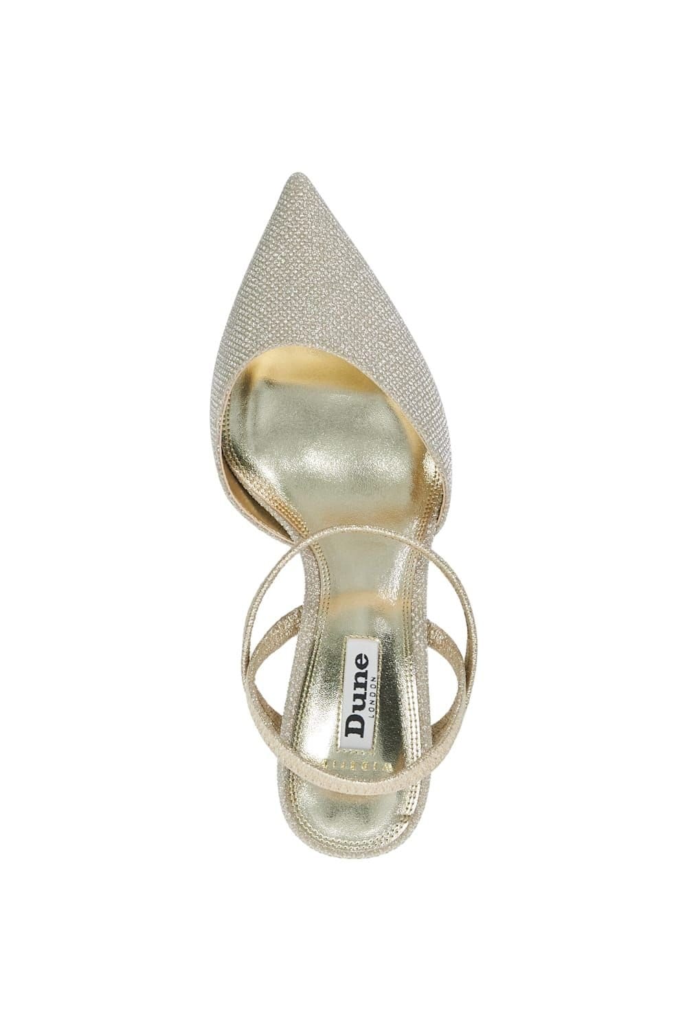 Dune London Dune London Women's Wide Fit 'Classical' Strappy Heels in Blue - 4