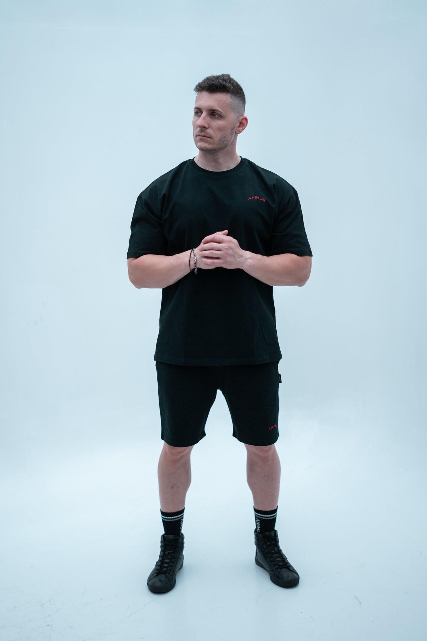 Animus Animus Men's Momentum Zeus Shorts in Black - 4