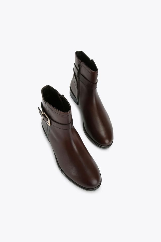 Carvela Carvela Women's 'Pienza Ankle Boot Wf' Leather Boots in Brown - 2