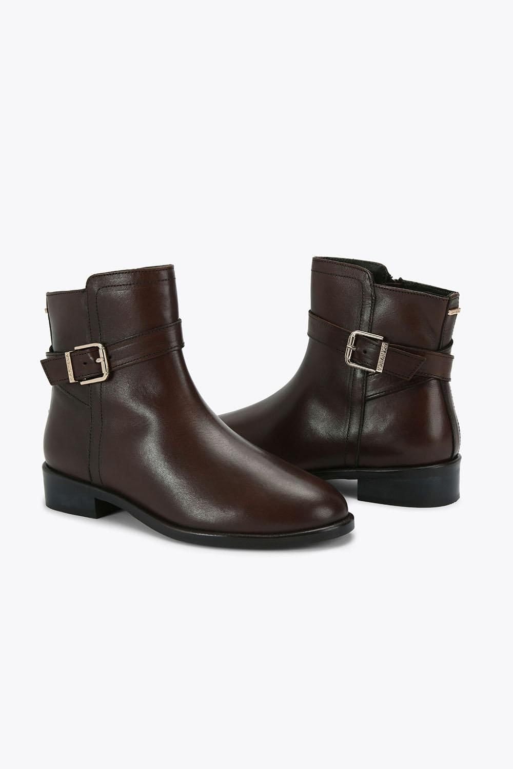 Carvela Carvela Women's 'Pienza Ankle Boot Wf' Leather Boots in Brown - 4