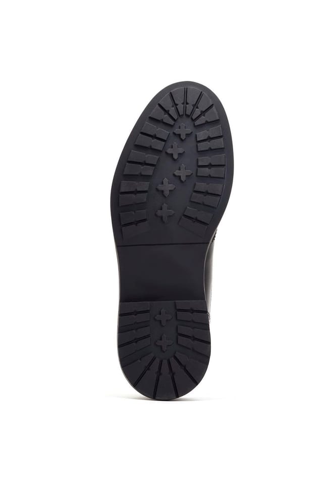 Base London Base London Men's Dime Derby Shoe in Black - 3