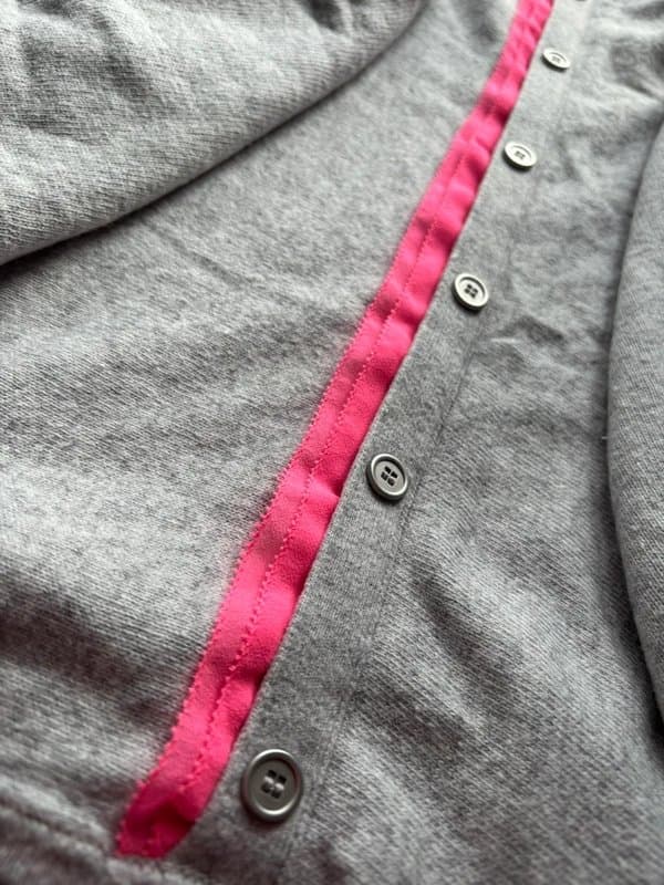 Mint Velvet Mint Velvet Jumper - Pink Stripe Detail - 6% Cashmere - XS