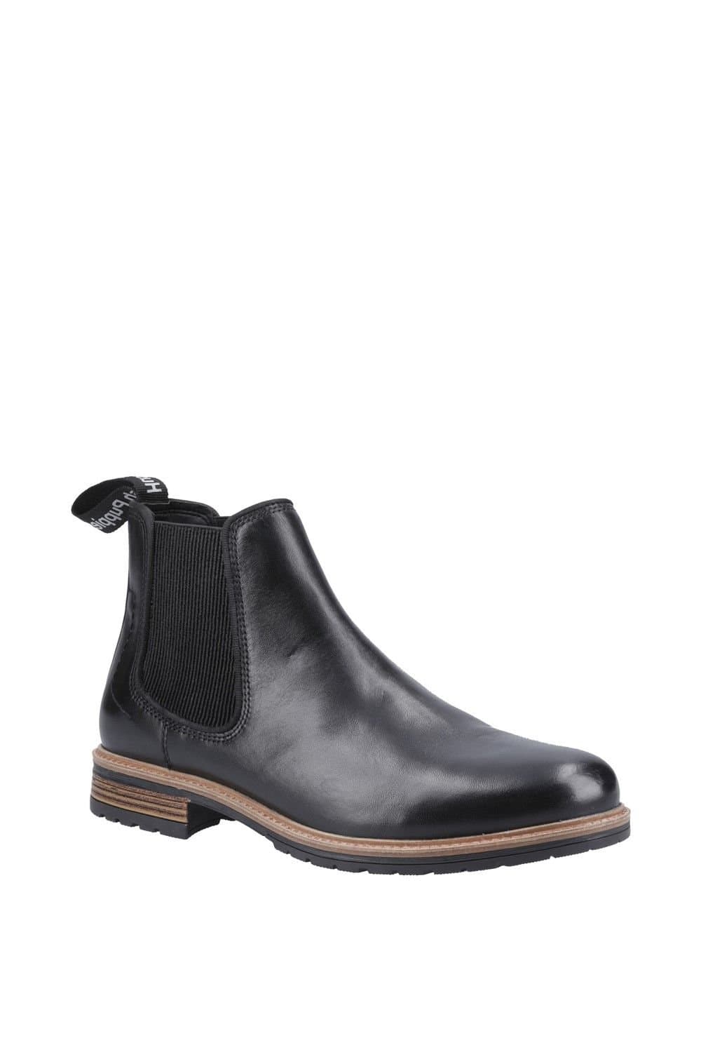 Hush Puppies Hush Puppies Men's 'Russell' Black Chelsea Boots