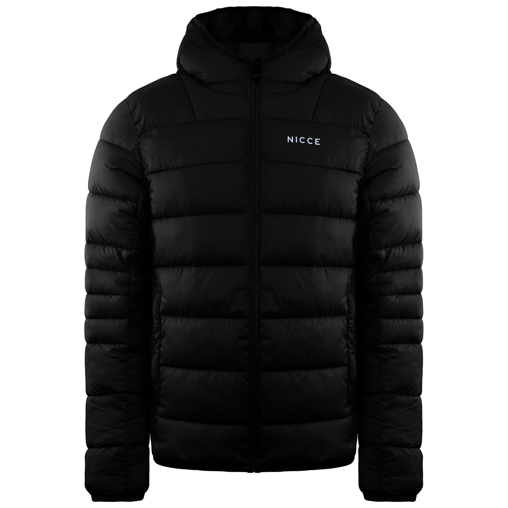Nicce Nicce Men's Skyline Black Padded Jacket