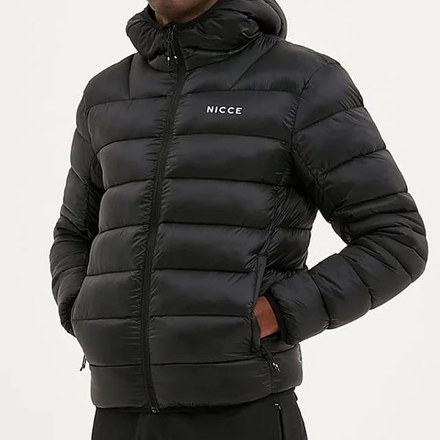 Nicce Nicce Men's Skyline Black Padded Jacket - 2