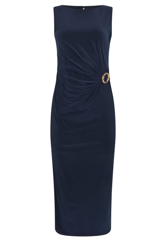 Star By Julien Macdonald Star by Julien Macdonald Women's Maxi Wrap Dress in Dark Navy - 2