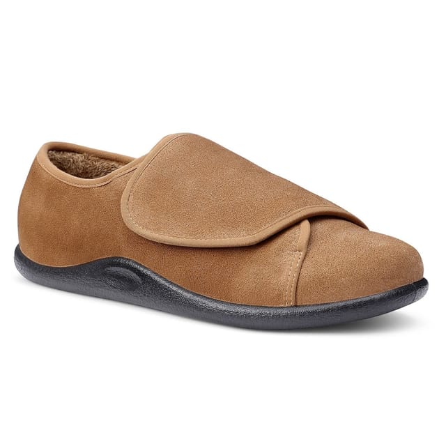 Hotter Hotter Men's 'Encompass' Slippers in Tan - 2