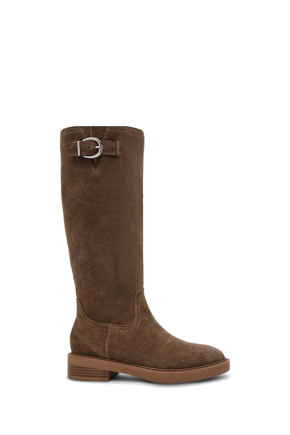 Steve Madden STEVE MADDEN Women's 'La Rue 275' Leather Boots in Taupe - 3