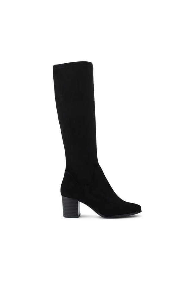 Jones Bootmaker Jones Bootmaker Women's Calissa Cushioned Zip Up Long Boots in Black - 2