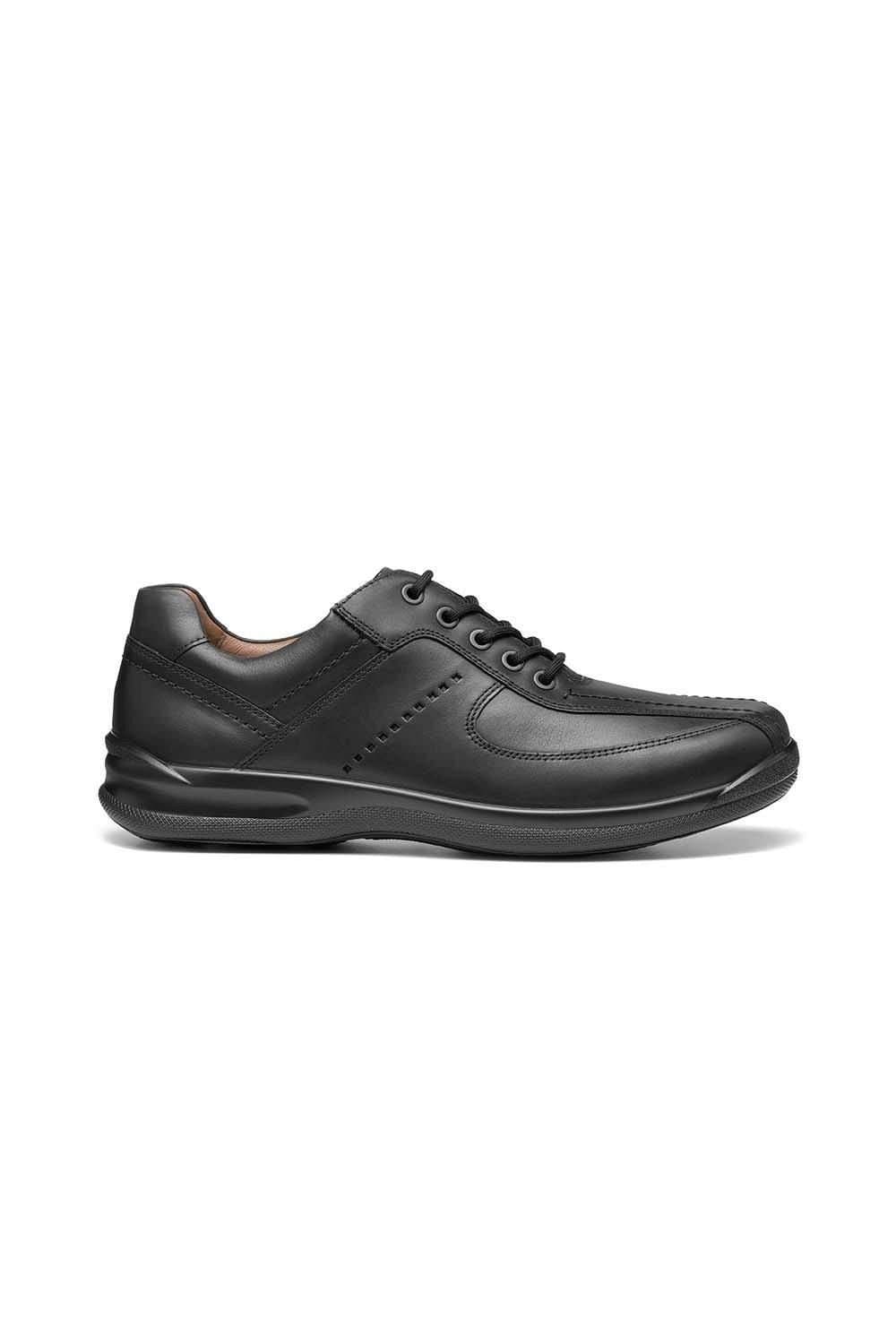 Hotter Hotter Men's 'Lance' Lace-Up Shoe in Jet Black